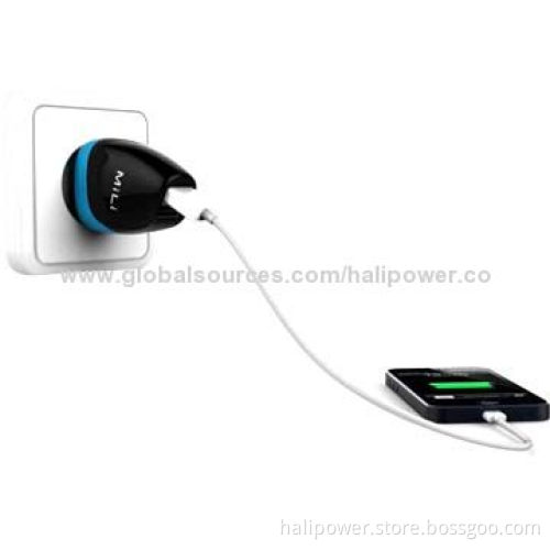 Dual USB outputs wall charger